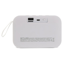 MUSE M-307 5W Wireless Bluetooth Speaker with advertising print