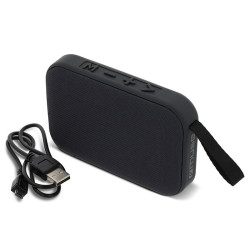MUSE M-307 5W Wireless Bluetooth Speaker with advertising print