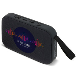 MUSE M-307 5W Wireless Bluetooth Speaker with advertising print