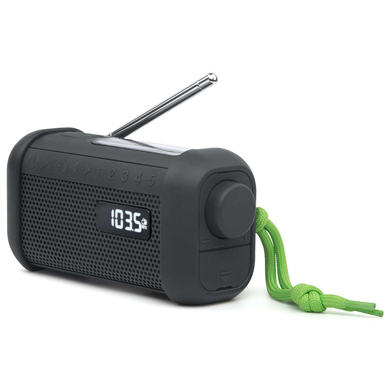 MUSE MH-08 Wireless Speaker Radio Receiver with a flashlight advertising gadget
