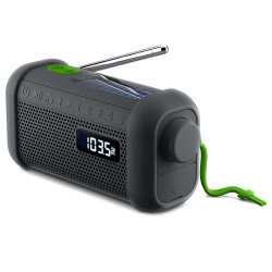 MUSE MH-08 Wireless Speaker Radio Receiver with a flashlight advertising gadget