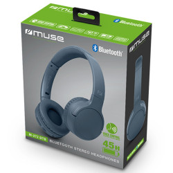 MUSE M-272 Wireless On-Ear Headphones Bluetooth with advertising print