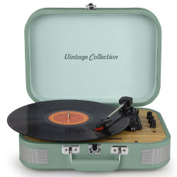 MUSE MT-201 2x5W stereo Turntable with Your company logo