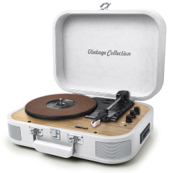 MUSE MT-201 2x5W stereo Turntable with Your company logo