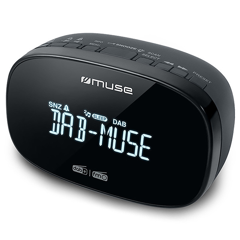 Radiobudzik MUSE M-150 FM/DAB+ z Twoim nadrukiem reklamowym