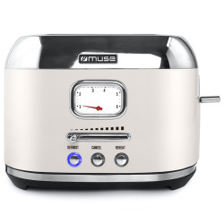 MUSE MS-120 Toaster retro toaster with engraved logo