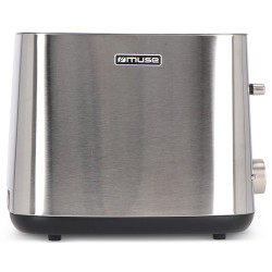 Toster MUSE MS-115 opiekacz 1000W ze stali nierdzewnej z grawerem reklamowym