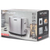 Toster MUSE MS-115 opiekacz 1000W ze stali nierdzewnej z grawerem reklamowym