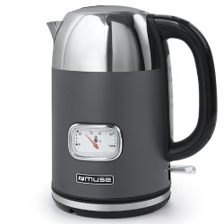 MUSE MS-020 1.7L Electric Kettle retro style with advertising engraving