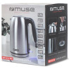 MUSE MS-015 1.7L Electric Kettle stainless steel with your logo engraving