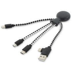 XOOPAR MR. BIO Adapter eco charging cable with your logo