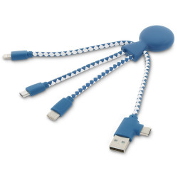 XOOPAR MR. BIO Adapter eco charging cable with your logo