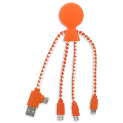 XOOPAR MR. BIO Adapter eco charging cable with your logo