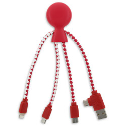 XOOPAR MR. BIO Adapter eco charging cable with your logo