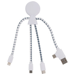 XOOPAR MR. BIO Adapter eco charging cable with your logo