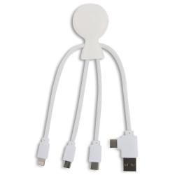 Adapter XOOPAR MR. BIO SMART NFC kabel ładujący z nadrukiem reklamowym