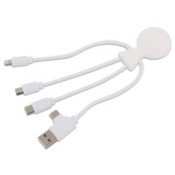 XOOPAR MR. BIO SMART NFC Adapter charging cable with advertising print