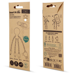 Adapter XOOPAR MR. BIO SMART NFC kabel ładujący z nadrukiem reklamowym