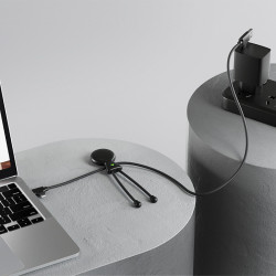 XOOPAR MR. BIO LONG FAST 1M PD Adapter with full color print