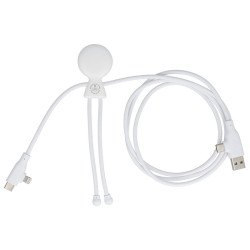 Adapter XOOPAR MR. BIO LONG FAST 1.2M z nadrukiem logo