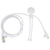 Adapter XOOPAR MR. BIO LONG FAST 1.2M z nadrukiem logo