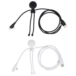 Adapter XOOPAR MR. BIO LONG FAST 1.2M z nadrukiem logo