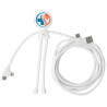 XOOPAR MR. BIO LONG FAST 2M Adapter charging PD cable with Your logo