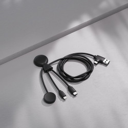 Adapter XOOPAR MR. BIO LONG WATCH 1M dla Samsung Watch Apple Watch z logo