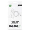 XOOPAR MR. BIO LONG WATCH 1M Adapter for Samsung Watch Apple Watch with logo