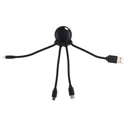 XOOPAR OCTOPUS RP Adapter eco charging cable with your print