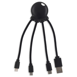XOOPAR OCTOPUS RP Adapter eco charging cable with your print