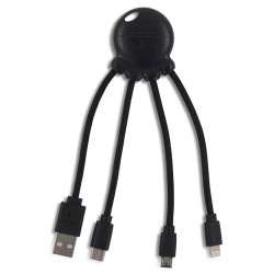 XOOPAR OCTOPUS RP Adapter eco charging cable with your print