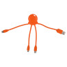 XOOPAR OCTOPUS RP Adapter eco charging cable with your print