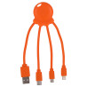 XOOPAR OCTOPUS RP Adapter eco charging cable with your print