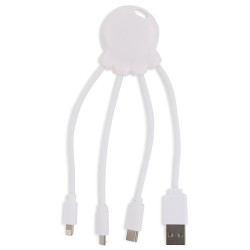 XOOPAR OCTOPUS RP Adapter eco charging cable with your print