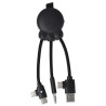 Adapter XOOPAR OCTOPUS BT transmiter Bluetooth kabel z nadrukiem logo