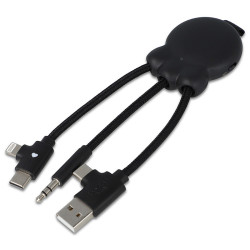 XOOPAR OCTOPUS BT Adapter Bluetooth transmitter, cable with logo print