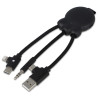 Adapter XOOPAR OCTOPUS BT transmiter Bluetooth kabel z nadrukiem logo