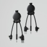 Adapter XOOPAR OCTOPUS BT transmiter Bluetooth kabel z nadrukiem logo