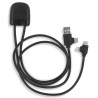 Adapter Przewód XOOPAR ICE-C 1m eko kabel USB Type-A Type-C Lightning z nadrukiem logo