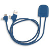 Adapter Przewód XOOPAR ICE-C 1m eko kabel USB Type-A Type-C Lightning z nadrukiem logo