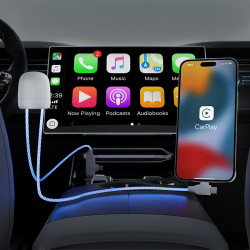 Adapter Przewód XOOPAR ICE-C LIGHTING 1m podświetlany przewód z nadrukiem logo