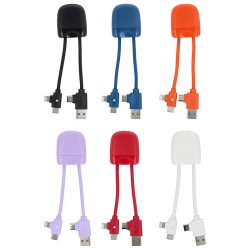 XOOPAR ICE-B Adapter Cable for USB-C Lightning charging with your logo