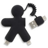 Adapter Przewód XOOPAR BUDDY kabel ładujący USB-C Lightning z nadrukiem full color