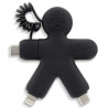 Adapter Przewód XOOPAR BUDDY kabel ładujący USB-C Lightning z nadrukiem full color