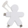 Adapter Przewód XOOPAR BUDDY kabel ładujący USB-C Lightning z nadrukiem full color