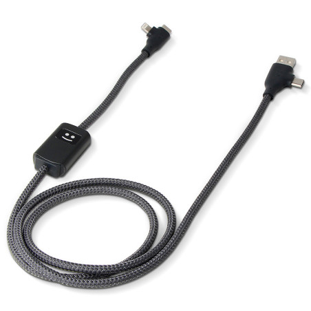 XOOPAR ALLURE Adapter Cable PD 100W charging cable with logo engraving