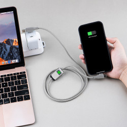 XOOPAR ALLURE Adapter Cable PD 100W charging cable with logo engraving
