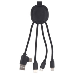 Eko Adapter Przewód XOOPAR INE SMART skórzany kabel z logo firmy