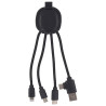 XOOPAR INE SMART eco Adapter Cable leather cable with company logo